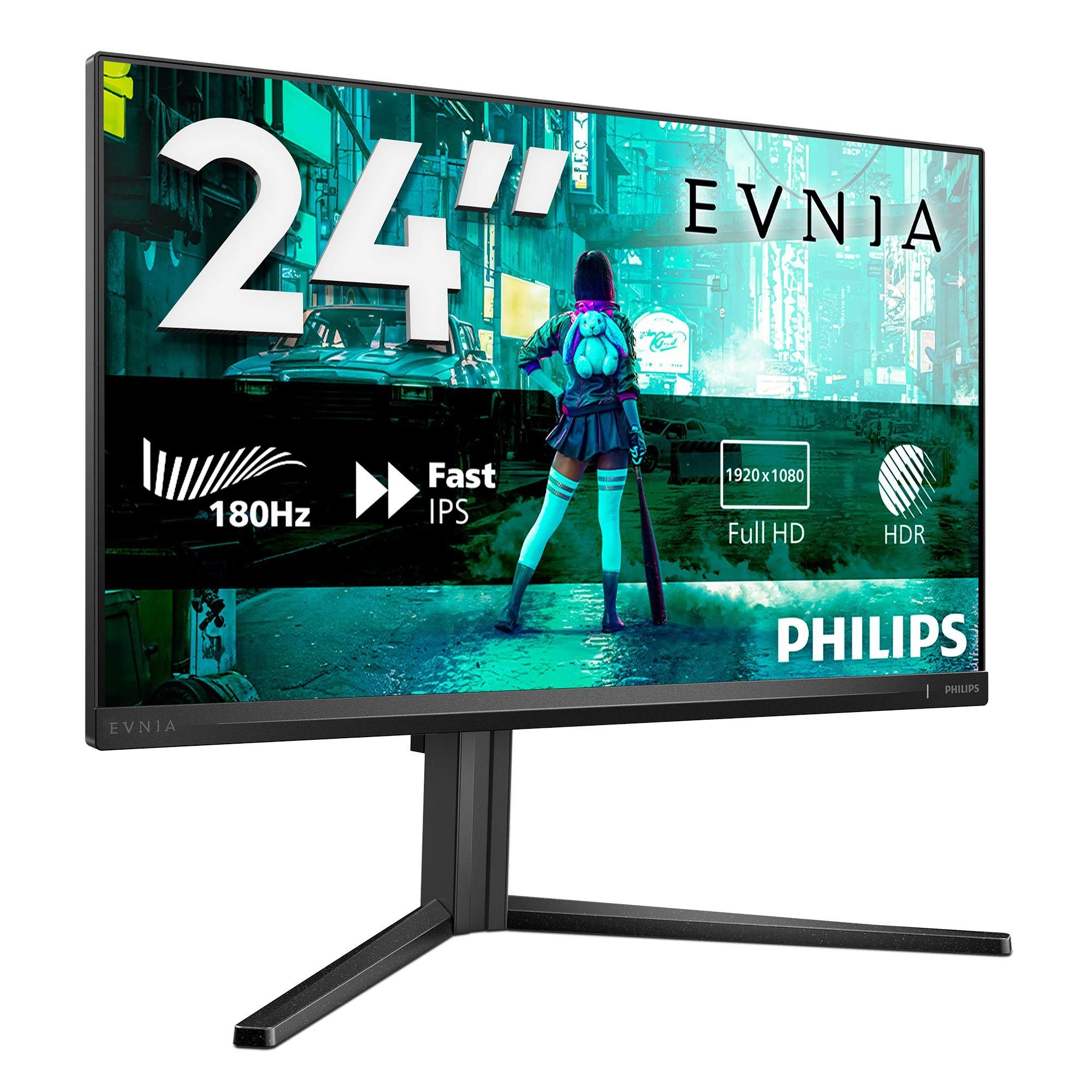 Monitor PHILIPS Evnia 24M2N3200A/00 (23,8" - Fast IPS - 165 Hz - Preto) — miniatura 3