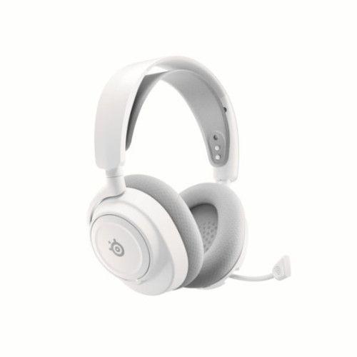 Headset Gaming STEELSERIES Arctis Nova 7 Gen 2 (Binaural - Sem fios - Circum-aural - Branco)