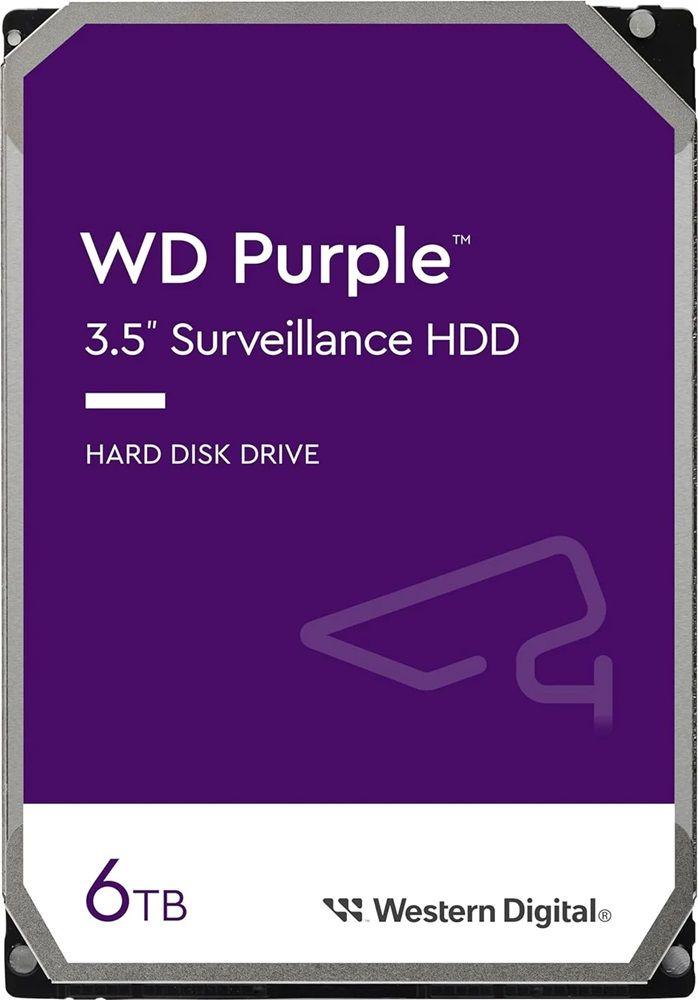 Disco Rígido Interno WESTERN DIGITAL Purple WD64PURZ (6TB - 3,5" - SATA III - Roxo), miniatura 2