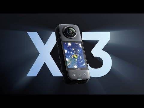 Câmara de Ação INSTA360 X3 (Preto) — miniatura 3