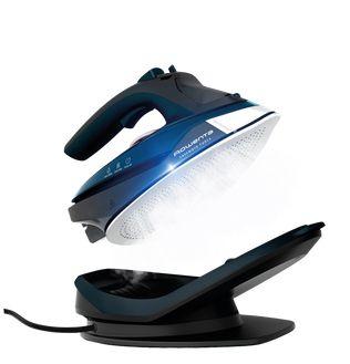 Ferro de Engomar a Vapor ROWENTA DE6725D1 (2800 W - 220 g/min - 40 g/min - Preto e Azul)
