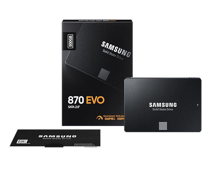 SSD SAMSUNG 870 EVO (500 GB - 2,5" - Serial ATA III) — miniatura 9