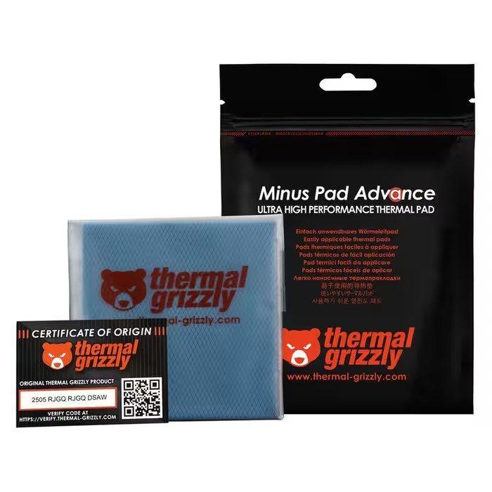 Almofada Térmica THERMAL GRIZZLY Minus Pad Advance (Azul) — miniatura 4