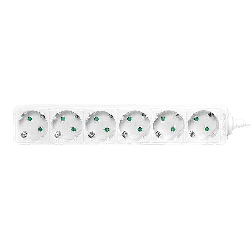 Bloco de Tomadas LOGILINK LPS238 (Branco), miniatura 2