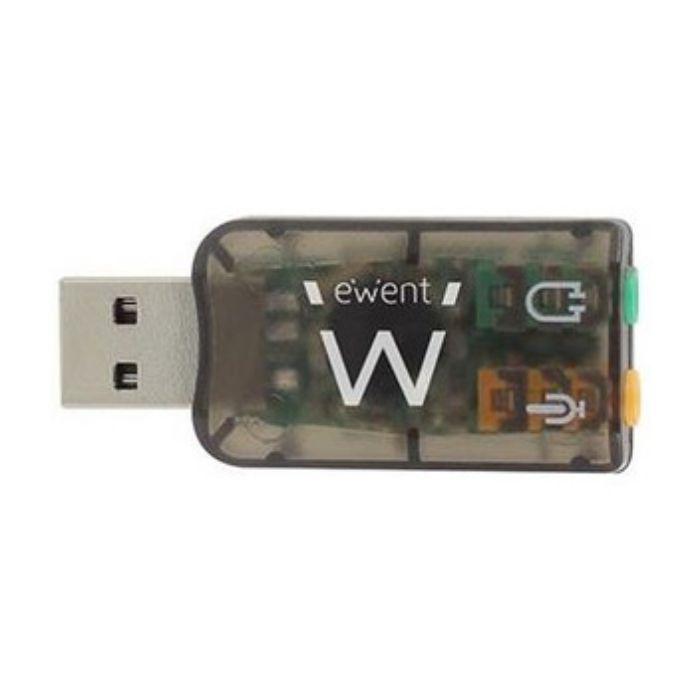 Placa de Som Externa EWENT EW3751 (USB - Windows 7 ou superior - 5.1 Canais) — miniatura 3
