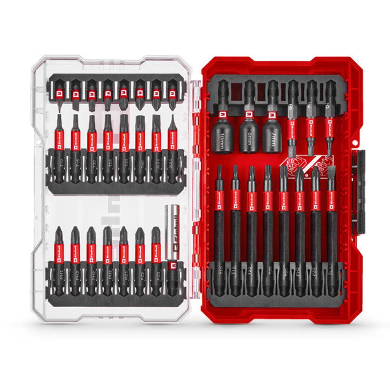 Jogo de Pontas de Impacto EINHELL-KWB 109250 (38 Peças - Estojo M-CASE)