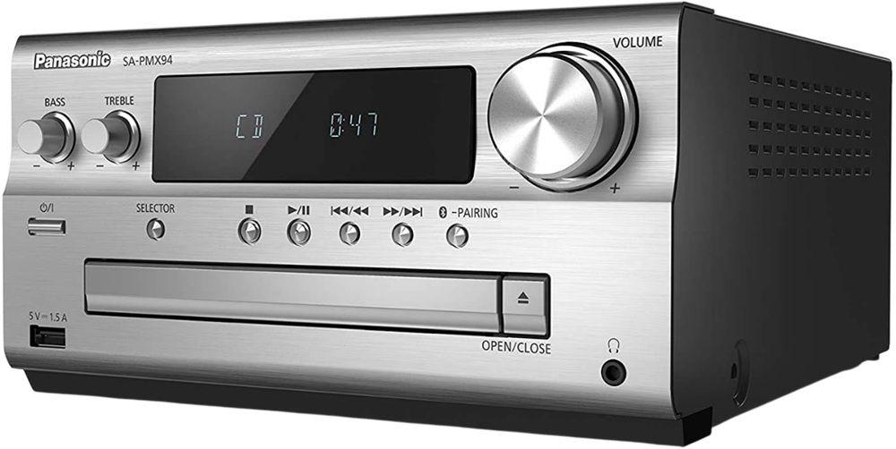 Micro Sistema de Áudio PANASONIC SC-PMX94EG-S (40 W - Preto e Prateado) — miniatura 2