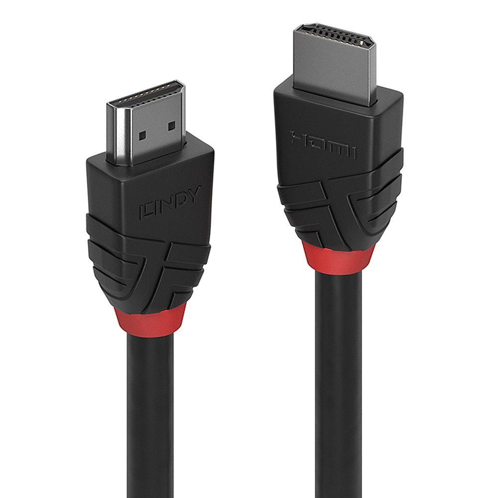 Cabo HDMI LINDY 36473 Black Line (3 m - HDMI Type A - Preto)