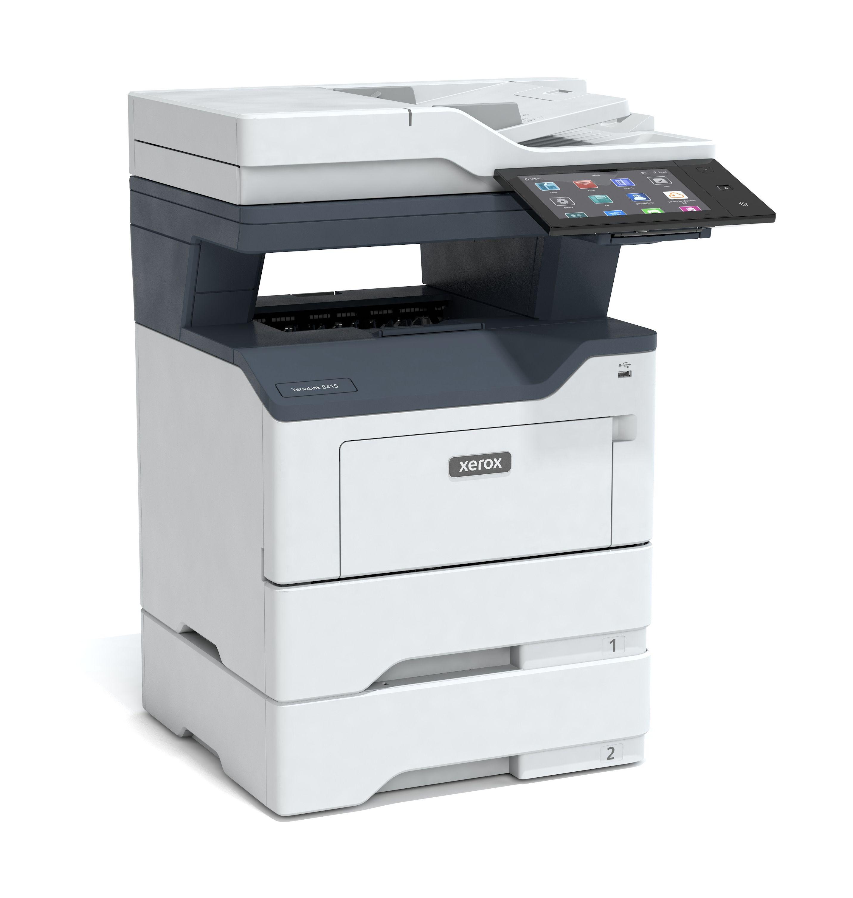 Impressora Multifuncional Laser XEROX VersaLink B415V_DN (A4 - Impressão a preto e branco - 650 folhas - Cinzento e Branco) — miniatura 9