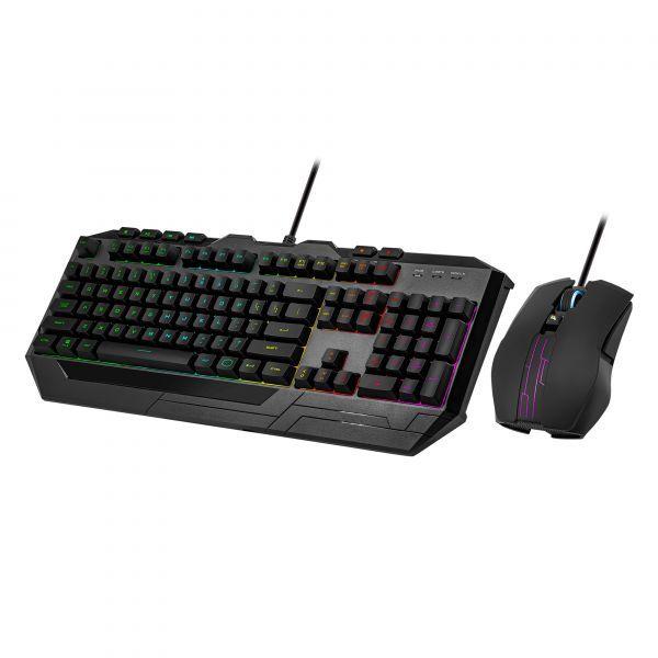 Conjunto de Teclado e Rato Gaming COOLER MASTER Devastator 3 (Alemão - Interruptor de membrana - Tamanho completo - Preto) — miniatura 2