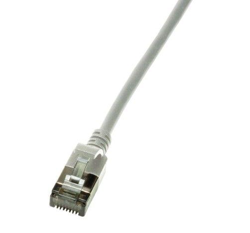 Cabo de Rede LOGILINK CQ9032S (1 m - Cat6A - Cinzento)