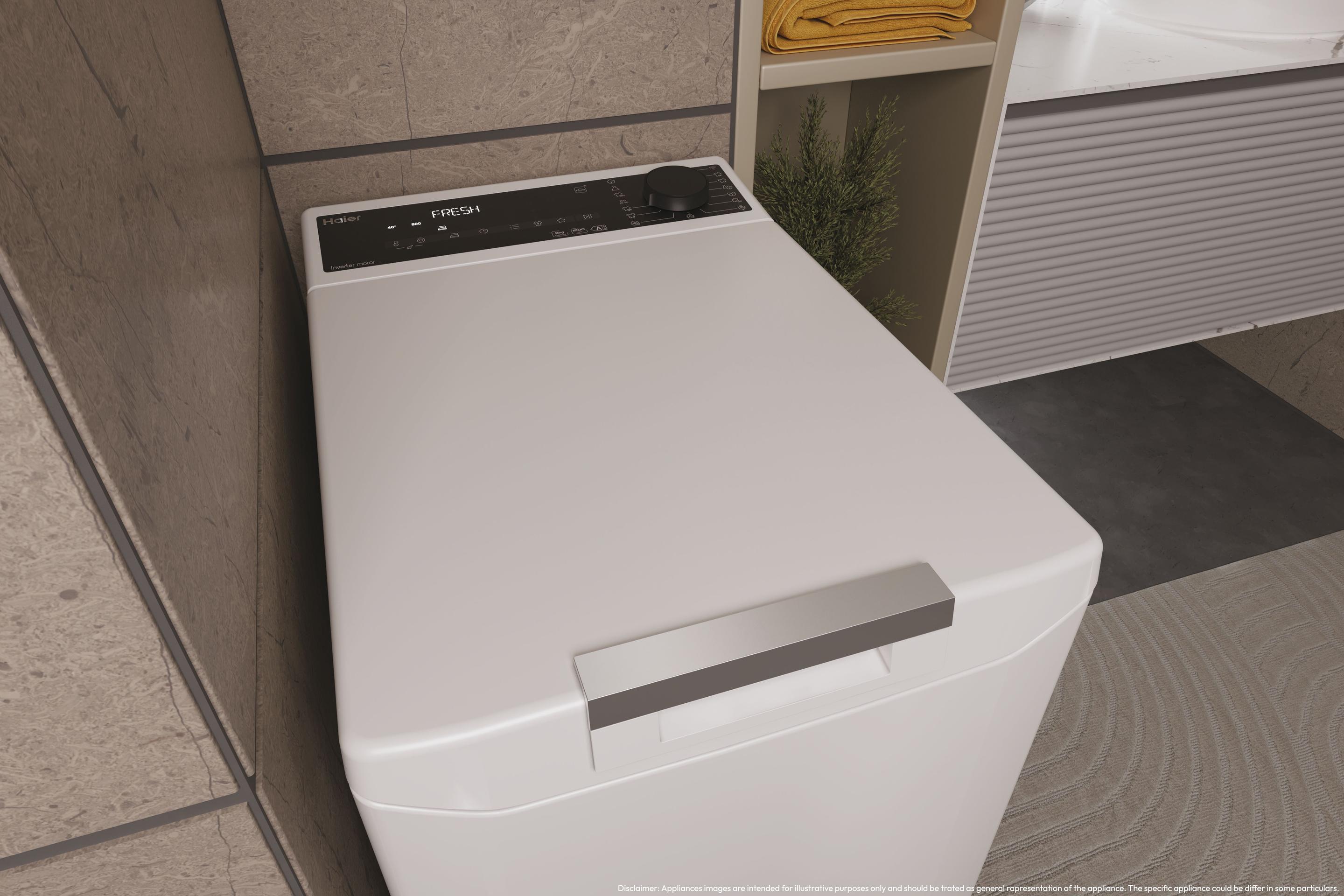 Máquina de Lavar Roupa Independente HAIER THASN286TM5S (1200 RPM - B - C - Branco) — miniatura 9