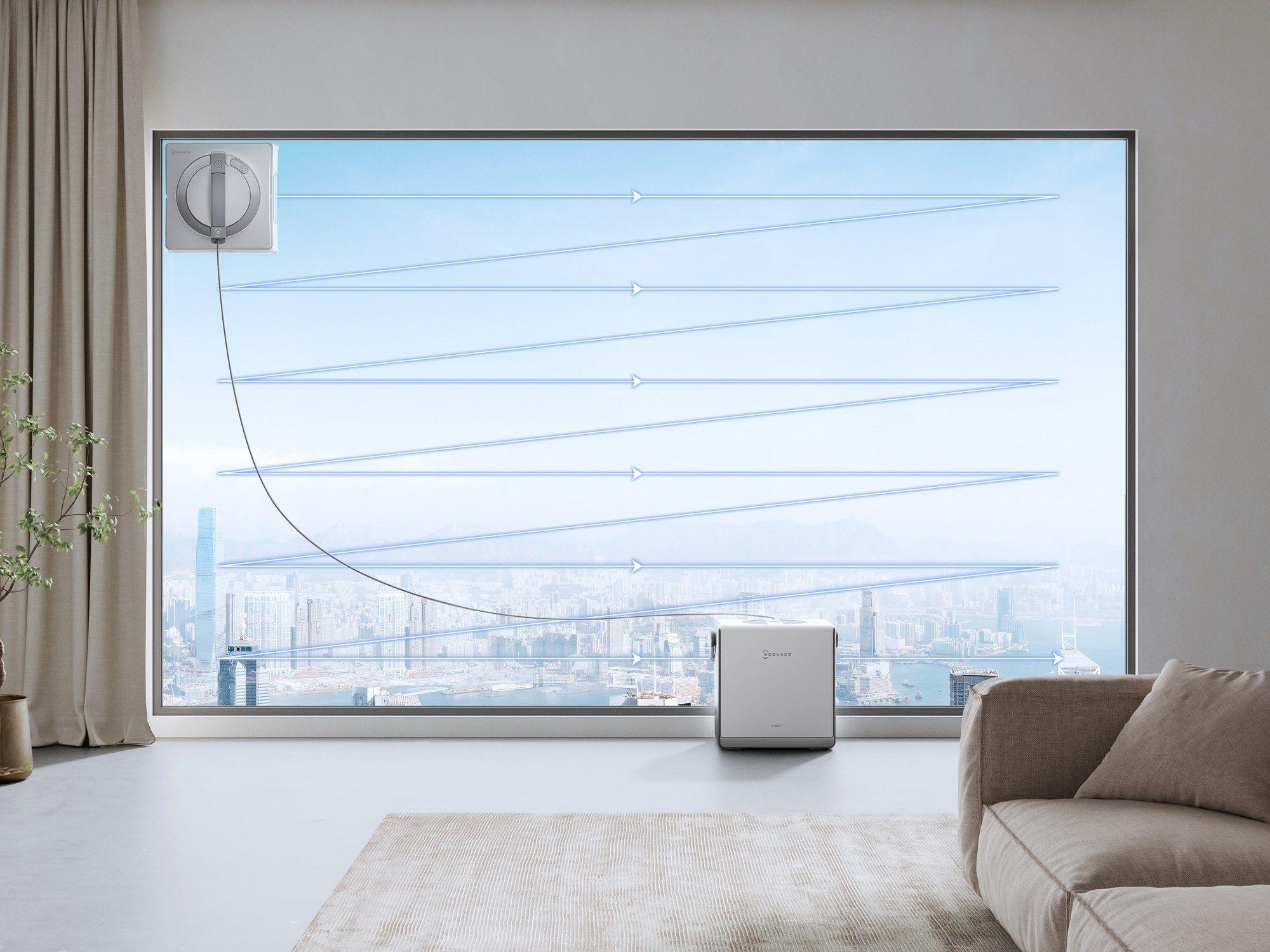 Robot Limpa-Vidros ECOVACS WINBOT W2 PRO OMNI (Altura 7,7 cm - Branco), miniatura 13