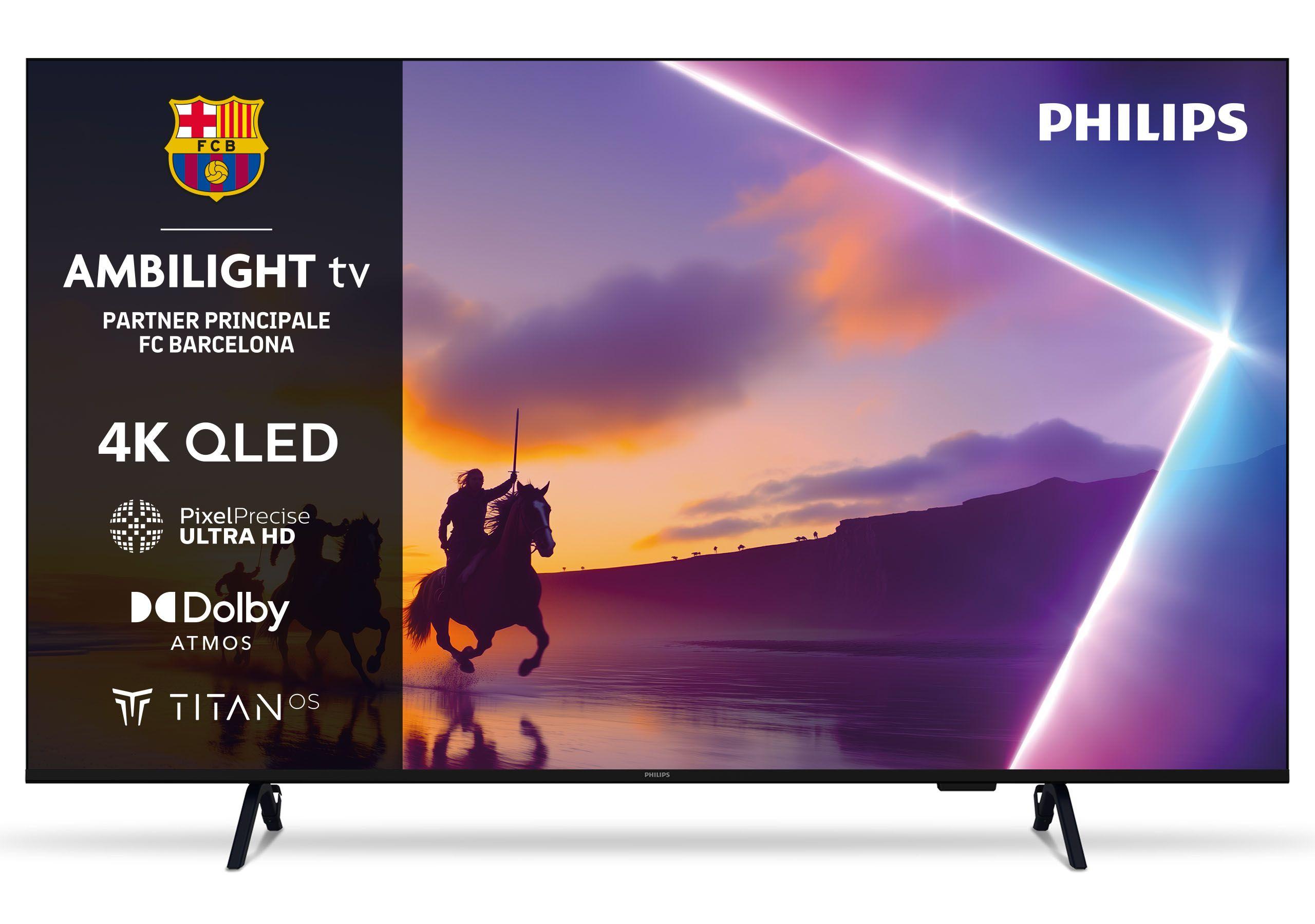 Televisão PHILIPS TV 65PUS8400/12 (65" - QLED - 4K Ultra HD - Preto)
