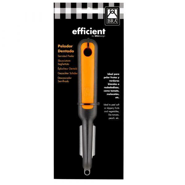 Descascador BRA Efficient A195015 (Aço inoxidável - Preto, Laranja e Prateado), miniatura 2