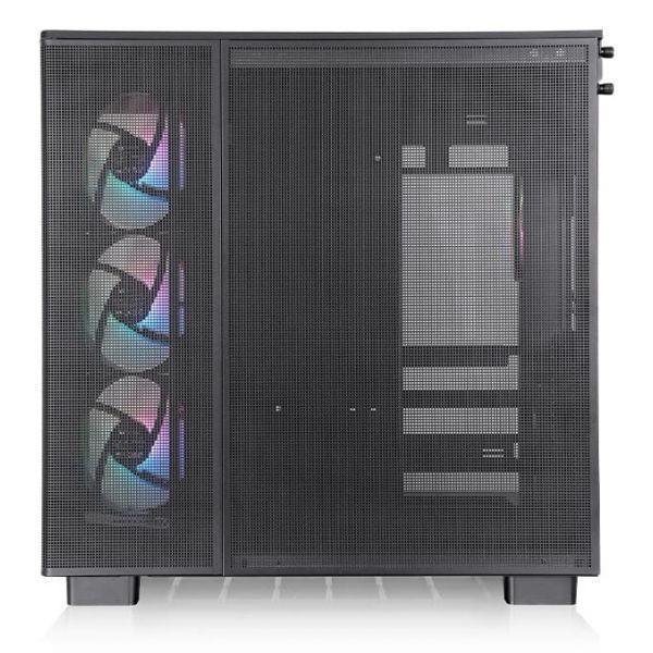 Caixa PC Midi Tower THERMALTAKE View 380 XL TG ARGB (ATX, micro ATX, Mini-ITX - PS2 - 2.5" - Preto) — miniatura 4