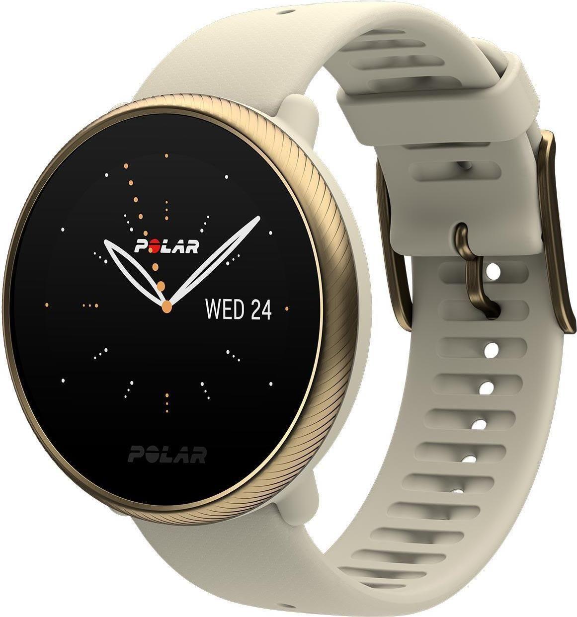 Smartwatch POLAR Ignite 2 (Redondo - TFT a cores - 1,2" - Dourado e Champanhe)