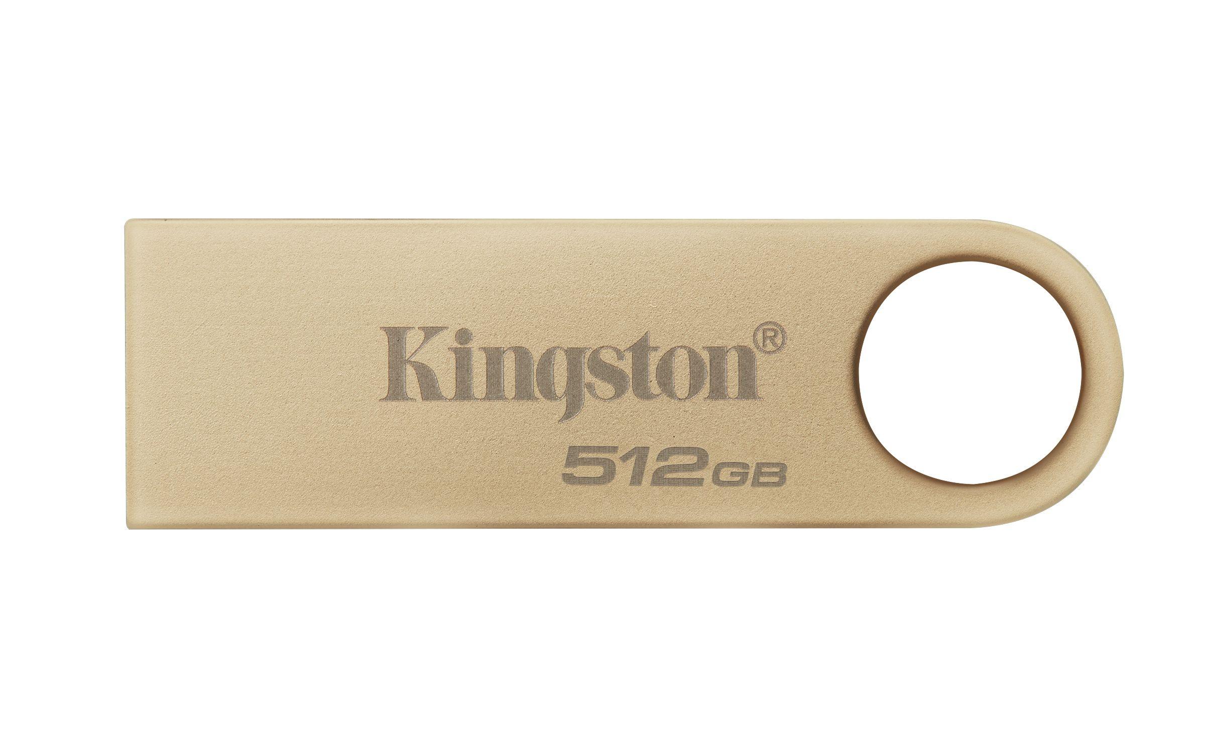 Pen USB KINGSTON DataTraveler SE9 G3 (512 GB - Sem tampa - USB Type-A - Dourado)