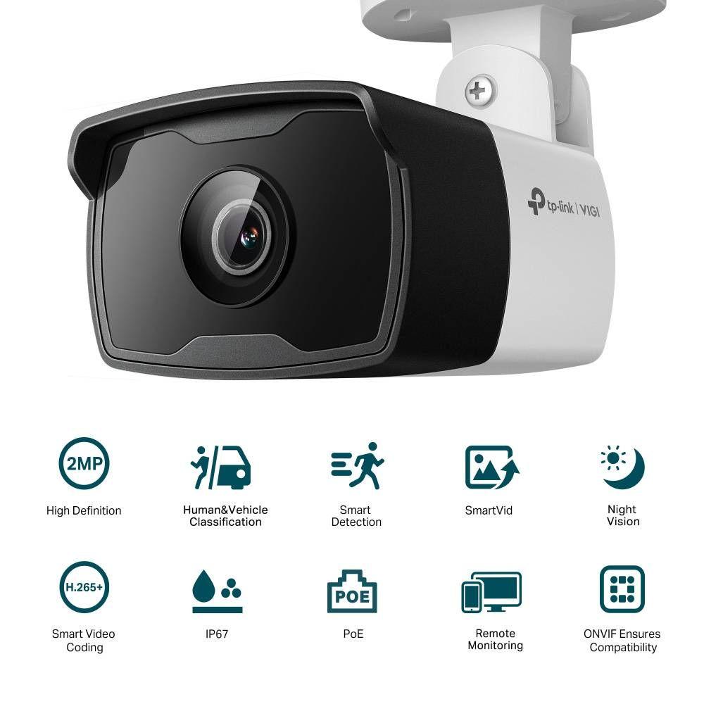 Câmara de Segurança IP Bullet TP-LINK VIGI C320I (Interior e exterior - 2 MP - 1920 x 1080 pixels - Branco), miniatura 3