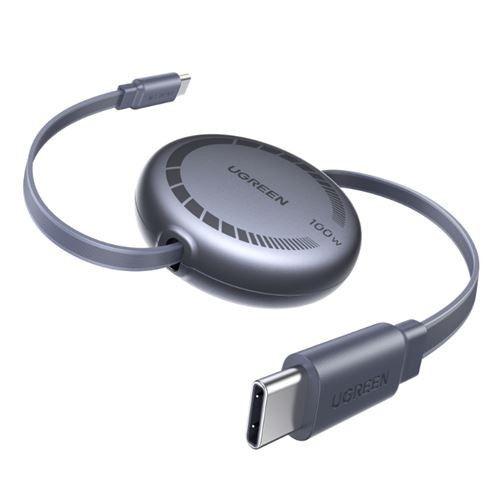 Cabo USB-C UGREEN Nexode L531 (1 m - USB Type-C - Cinza)