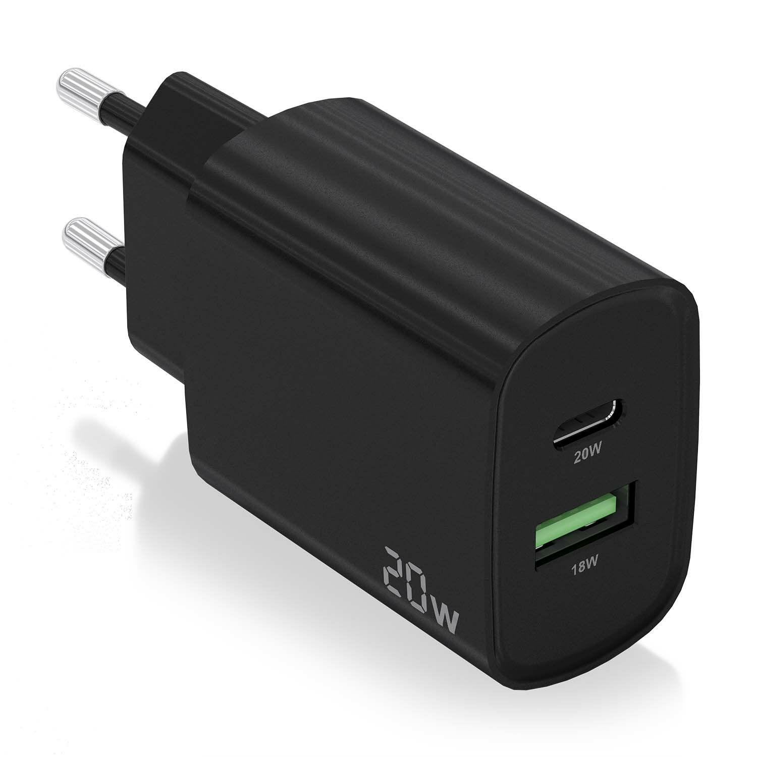 Carregador de Parede AISENS A110-0755 (20 W - Preto)