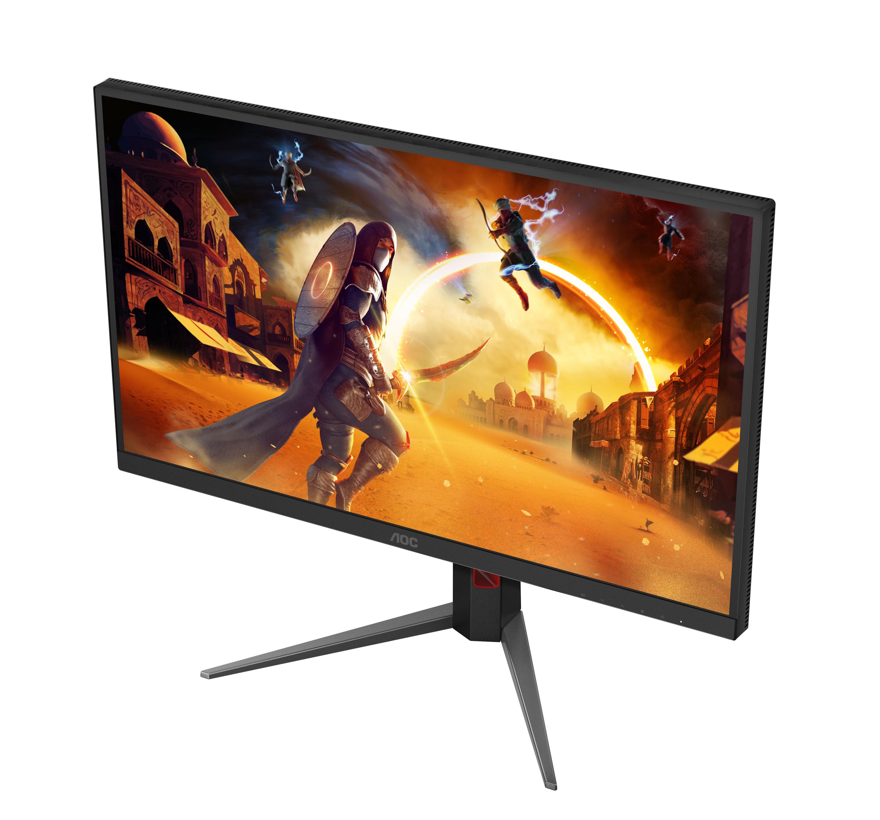 Monitor AOC U27G4XM (27" - Fast IPS - 160 Hz - Preto e Vermelho) — miniatura 10