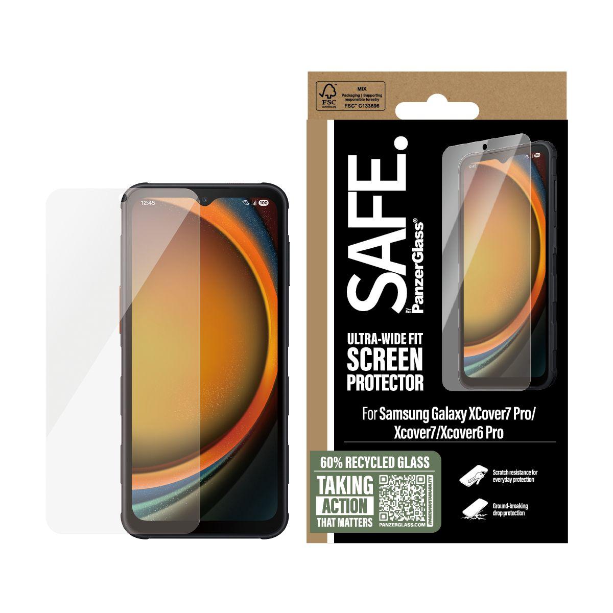 Película de Ecrã PANZERGLASS SAFE SA96545 (Samsung - Transparente) — miniatura 2