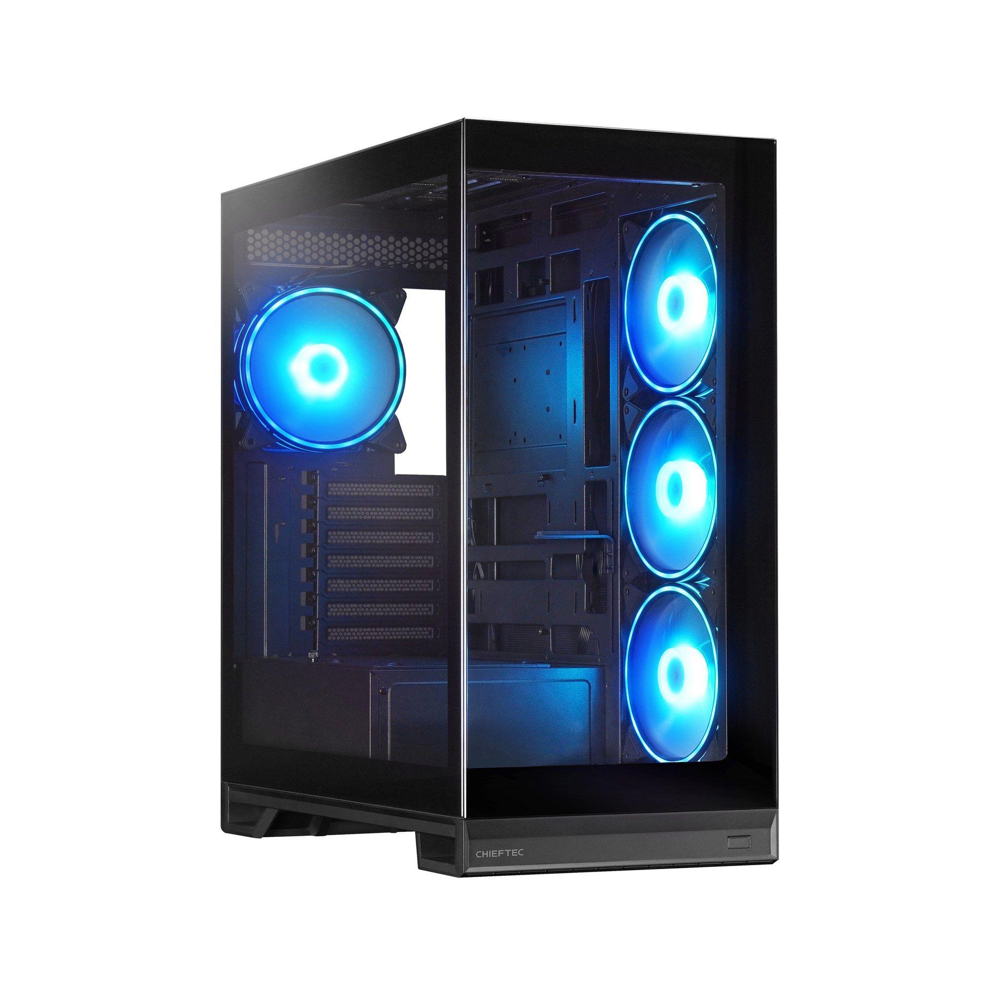 Caixa de Computador CHIEFTEC VISTA Max GX-30B-OP (ATX, Mini-ITX, Micro ATX - Midi Tower - 17,8 cm - Preto)