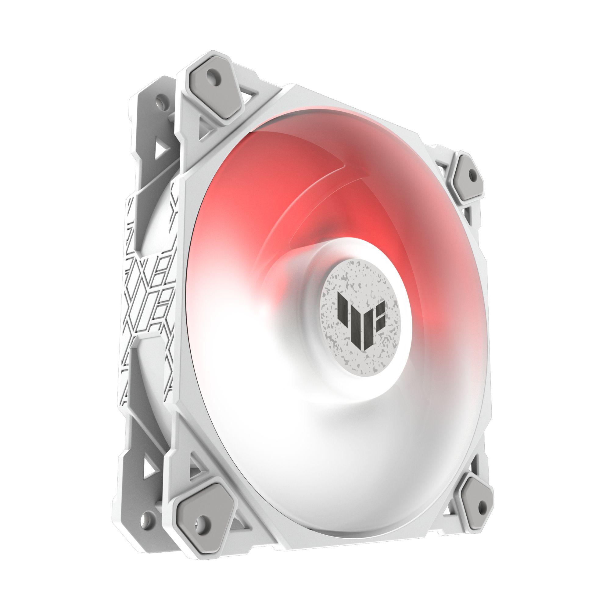 Ventoinha ASUS TUF Gaming TF120 ARGB White Edition (2,88 W - Branco), miniatura 3
