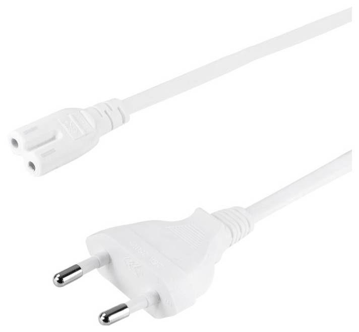 Cabo de Alimentação LOGILINK CP194W (7,5 m - Ficha europeia CEE 7/16 - IEC 60320 C7 - Branco)