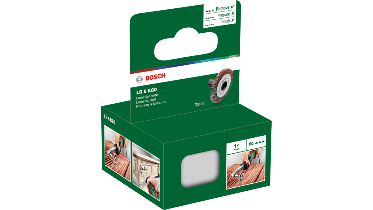 Rolo de Lixa Laminar BOSCH 1600A00150 (Multicor) — miniatura 4