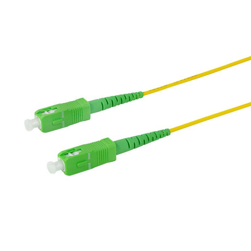 Cabo de Fibra Óptica LOGILINK FPSSC10 (OS2 SC/APC para SC/APC Simplex 10 m - Amarelo), miniatura 2