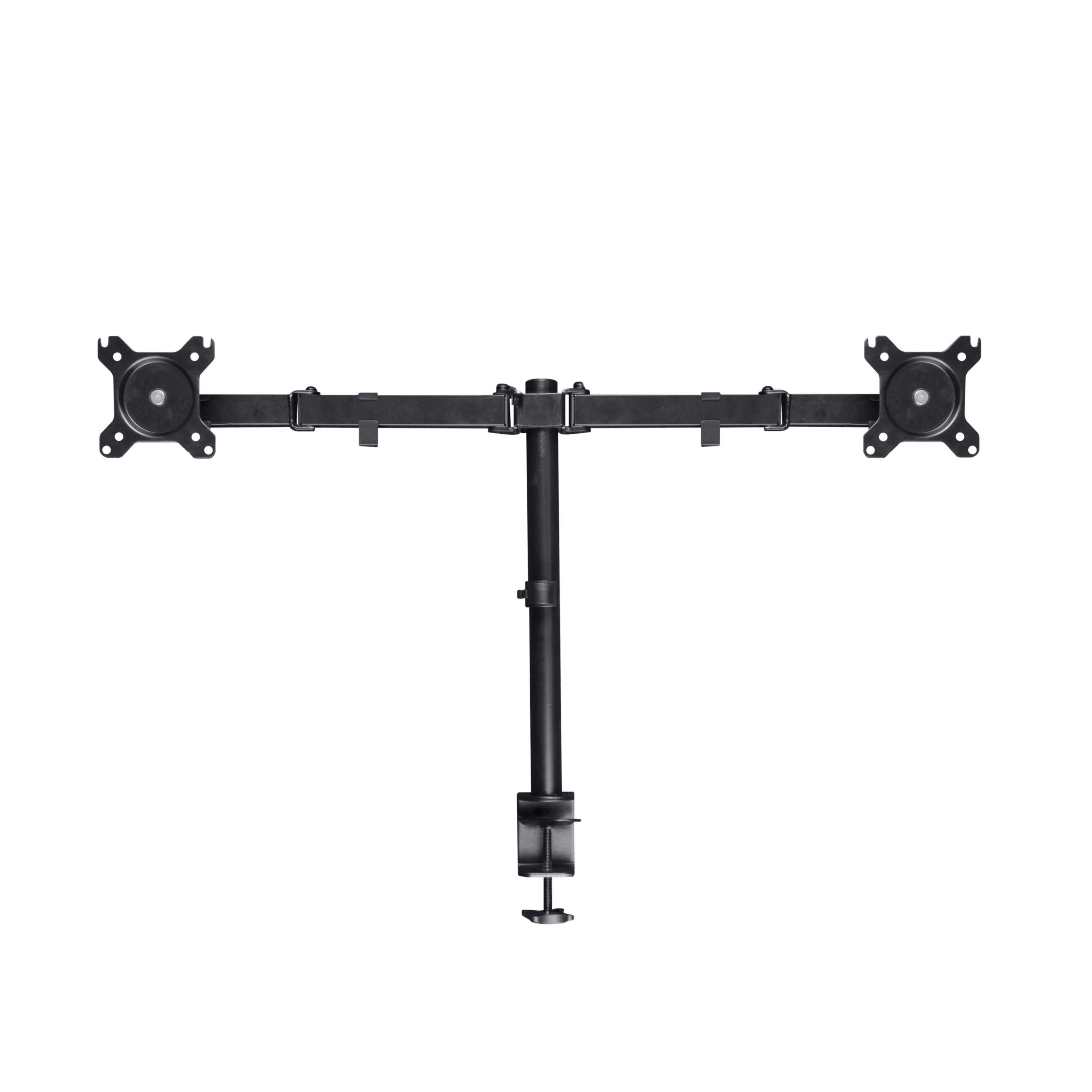 Suporte de Monitor Duplo TRUST GXT 1120 Mara (100 x 100 mm - 75 x 75 mm - 81,3 cm - Preto), miniatura 3