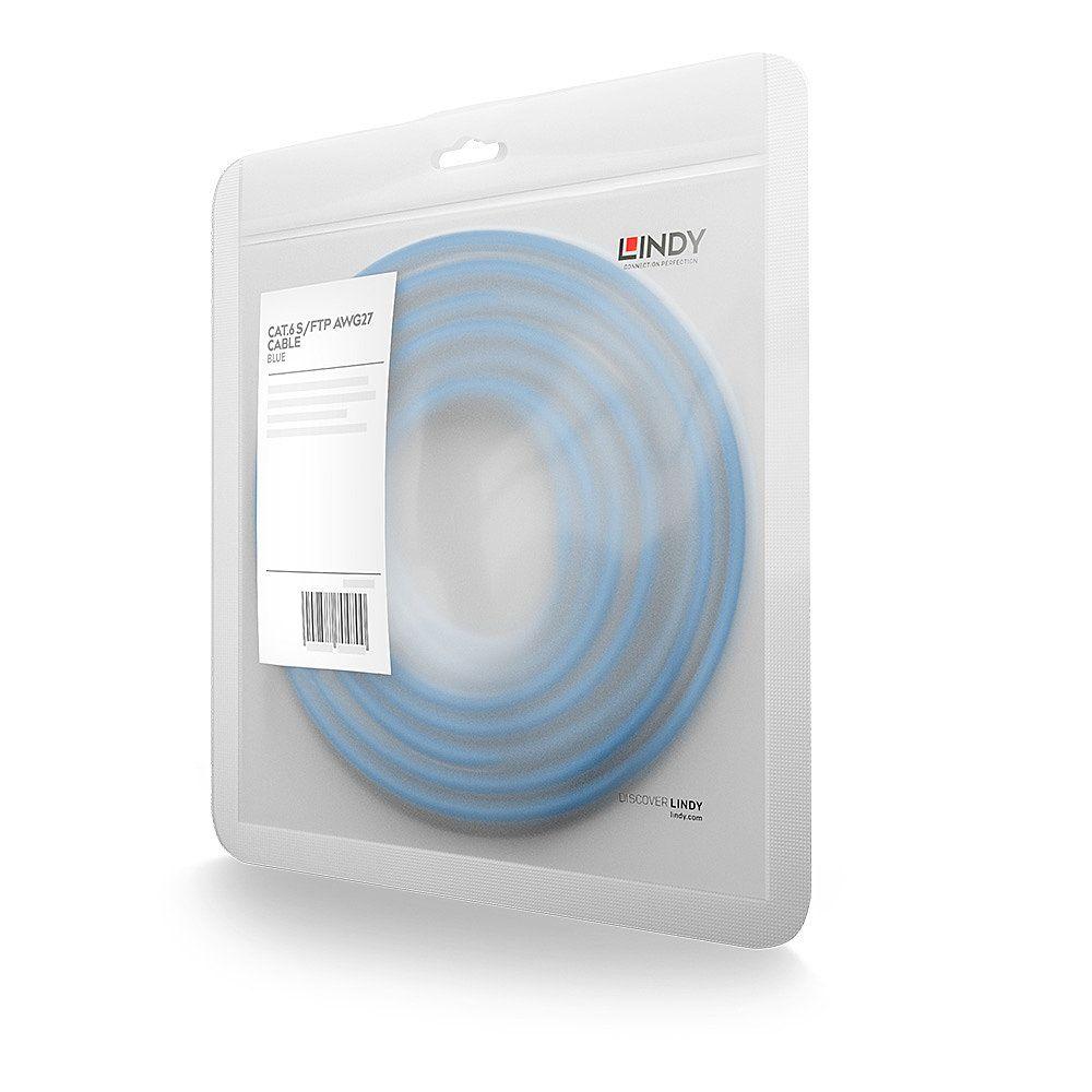 Cabo de Rede LINDY 47719 (2 m - Cat6 - RJ-45 macho - Azul) — miniatura 2