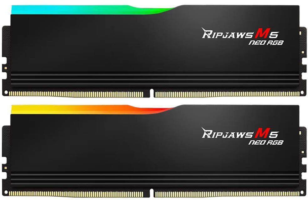 Memória RAM G.SKILL Ripjaws M5 Neo RGB (6000 MHz - 64 GB)
