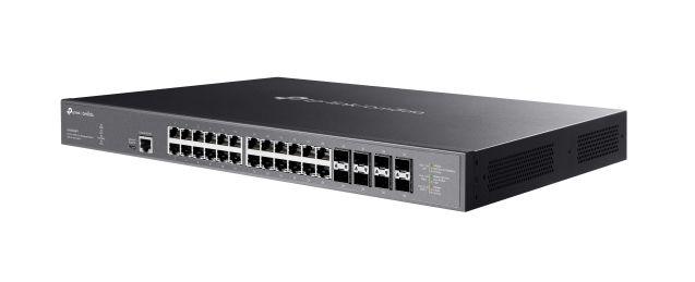Switch de Rede TP-LINK SX3832MPP (10G Ethernet - 100 Mbps, 1, 2,5, 5 e 10 Gbps - 24 MB - Preto) — miniatura 2