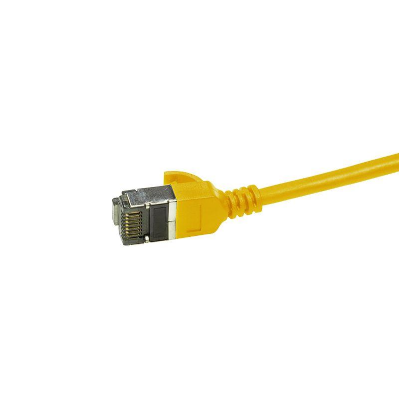 Cabo de Rede RJ45 LOGILINK CQ9037S (1 m - Cat6A - RJ-45 - Amarelo), miniatura 3