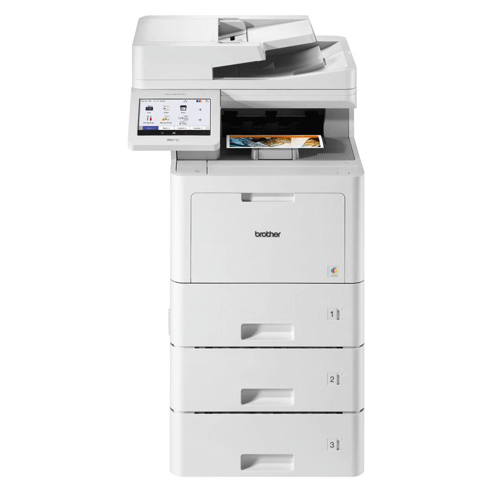 Impressora Multifunções Laser BROTHER MFC-L9670CDNTT (A4 - Impressão a cores - 1520 folhas - Branco)
