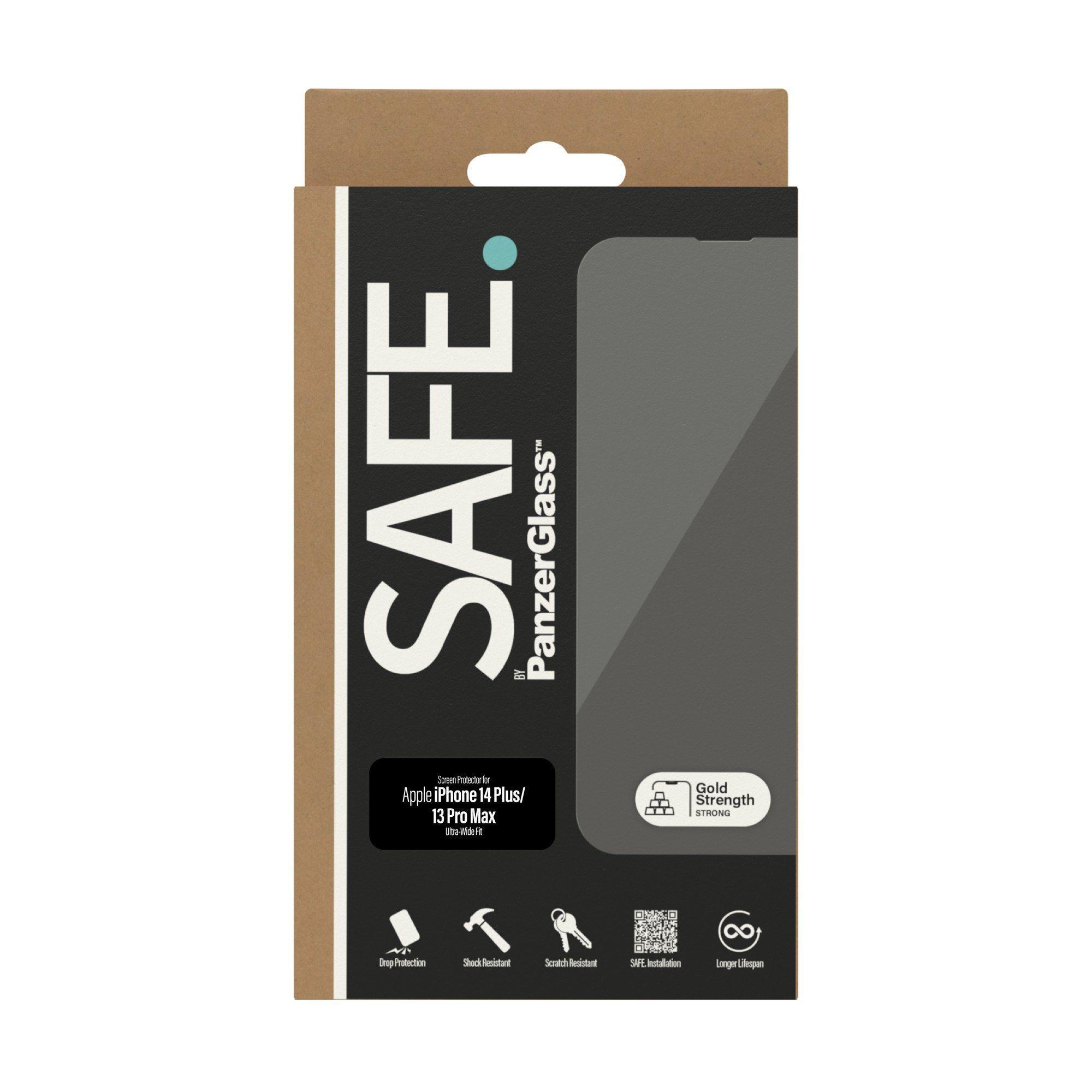 Película de Proteção de Ecrã PANZERGLASS SAFE95175 (Apple - Transparente), miniatura 3