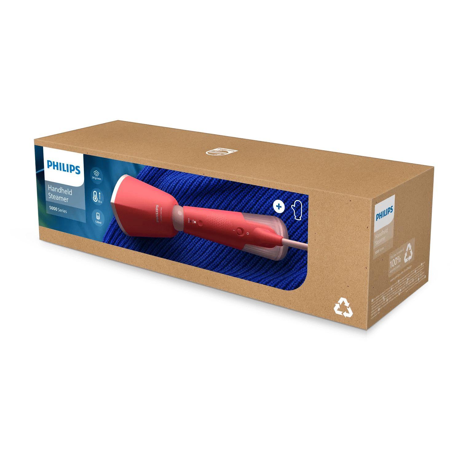 Vaporizador Vertical PHILIPS STH5020/40 (1400 W - 0,12 l - Metal - Coral), miniatura 8