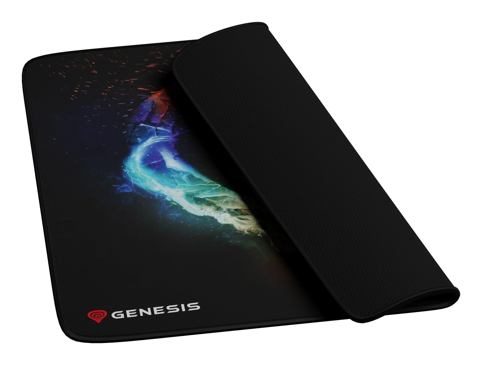 Tapete de Rato Gaming GENESIS Carbon 500 M Fire G2 (Tecido, Borracha - Tecido - 2,5 mm - Multicor) — miniatura 7