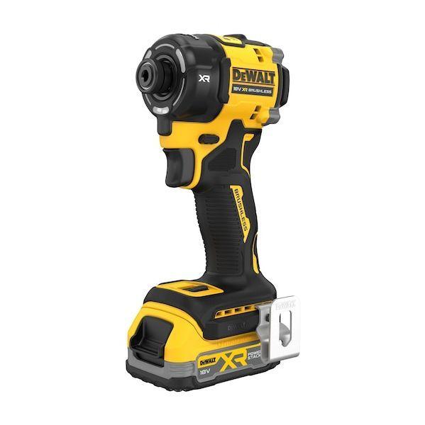 Aparafusadora de Impacto DEWALT DCF870E2T-QW (18 V - 1/4" - 2 x 1,7 Ah - Preto/Amarelo)