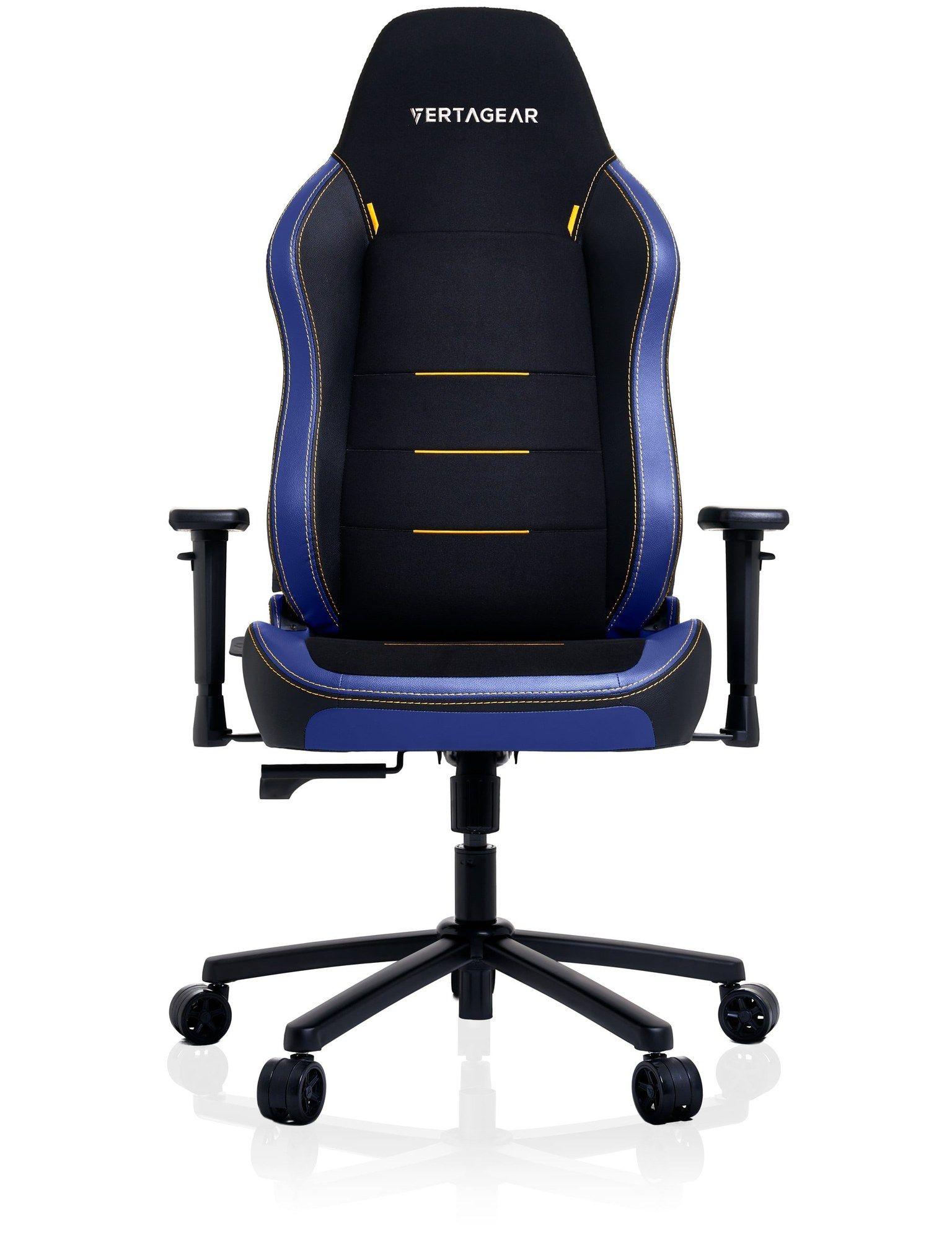 Cadeira Gaming VERTAGEAR SL3800 (100 kg - 3D - Pele sintética - Azul meia-noite)