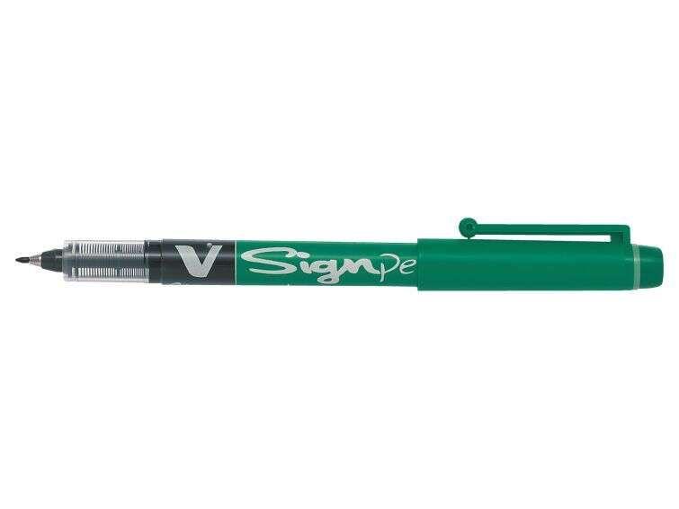 Marcador de Tinta Líquida PILOT V-Sign (Feltro - Verde)