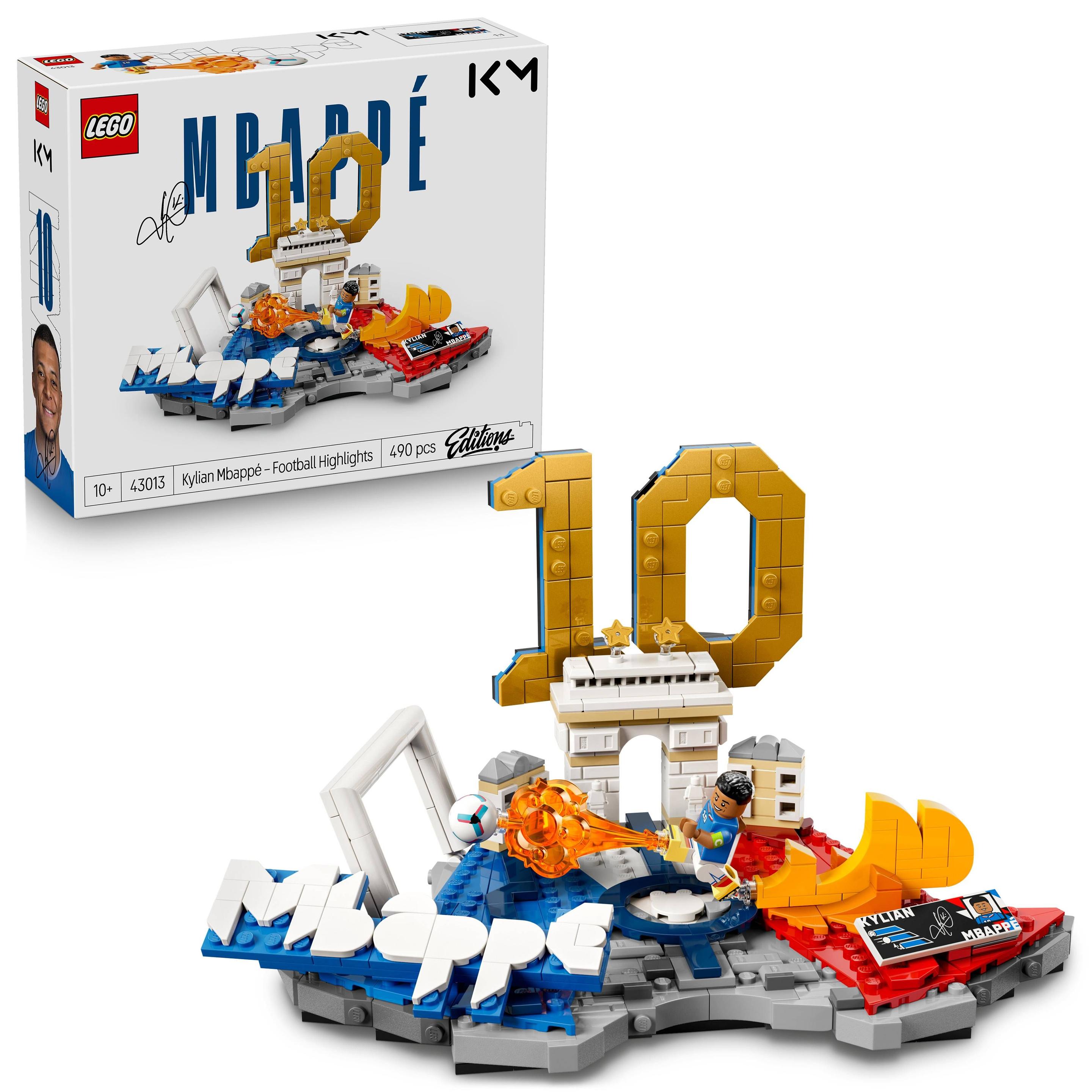 LEGO 43013 Editions Kylian Mbappé - Destaques do Futebol (10+ anos - 490 peças), miniatura 3