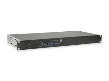 Switch de Rede LEVELONE FGP-2602W380 (Fast Ethernet - 10/100 Mbit/s - 512 KB - Preto)