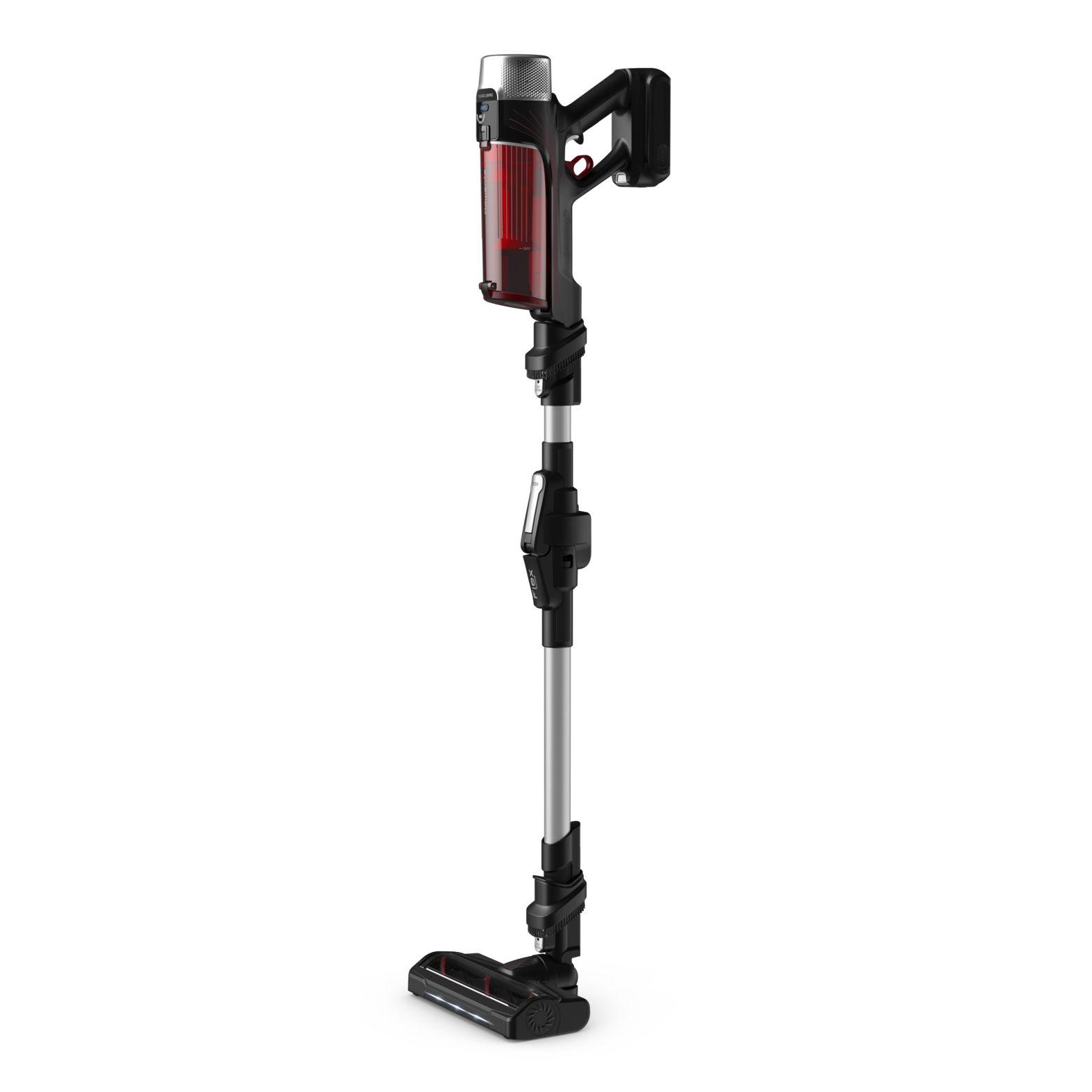 Aspirador Vertical ROWENTA X-Force Flex 9.60 RH2077WO (Altura 11,2 cm - Preto e Vermelho) — miniatura 8