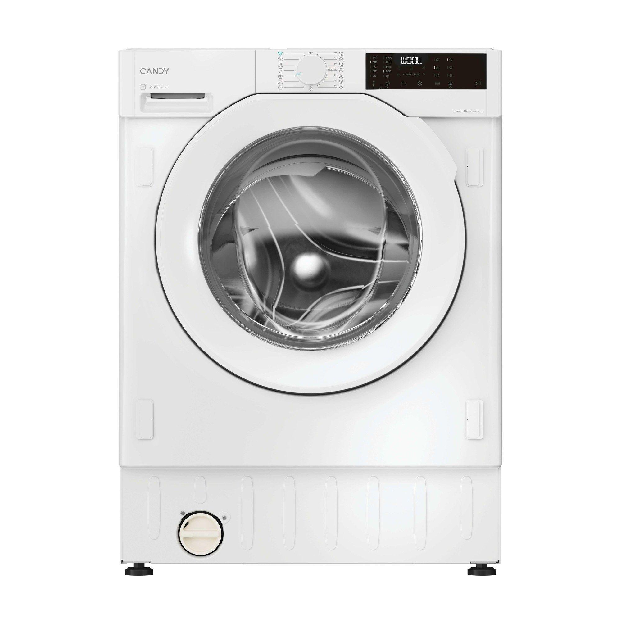 Máquina de Lavar Roupa de Encastre CANDY BC448M4D8J-S (Altura 82 cm - 82 cm - 8 kg - Branco)