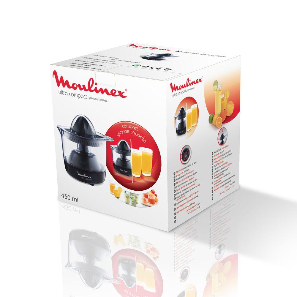 Espremedor de Citrinos MOULINEX PC120870 (Altura 15,8 cm - Preto), miniatura 2
