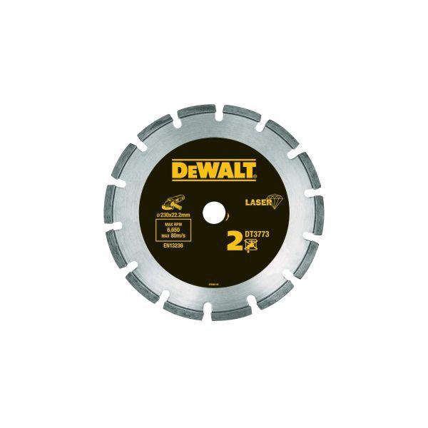 Disco de Corte de Diamante DEWALT DT3773-XJ (230 mm - Soldado a Laser)